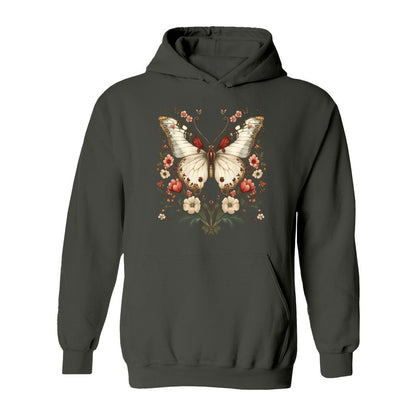 Ethereal Butterfly & Floral Hoodie - Rue Mentana
