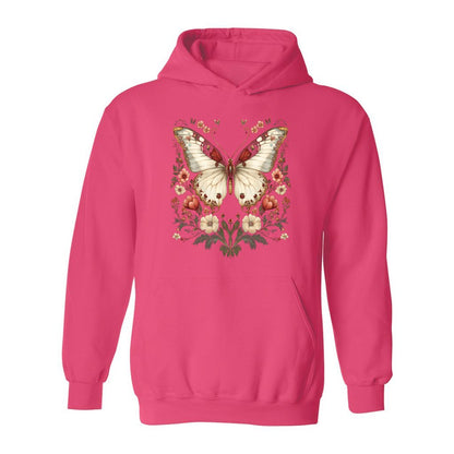 Ethereal Butterfly & Floral Hoodie - Rue Mentana