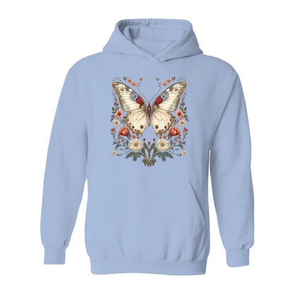 Ethereal Butterfly & Floral Hoodie - Rue Mentana