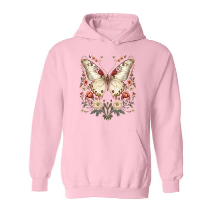 Ethereal Butterfly & Floral Hoodie - Rue Mentana