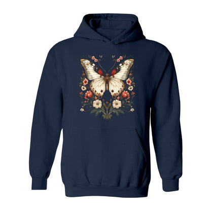 Ethereal Butterfly & Floral Hoodie - Rue Mentana