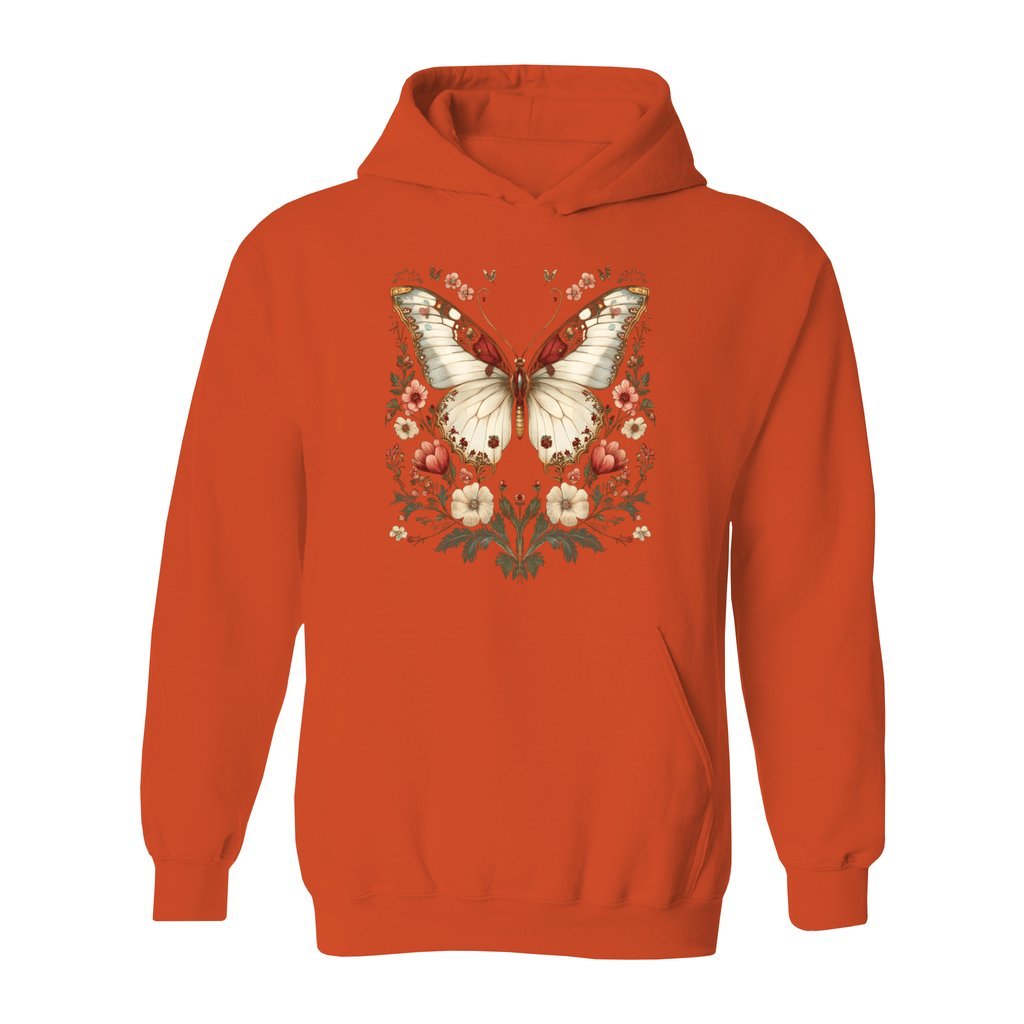 Ethereal Butterfly & Floral Hoodie - Rue Mentana