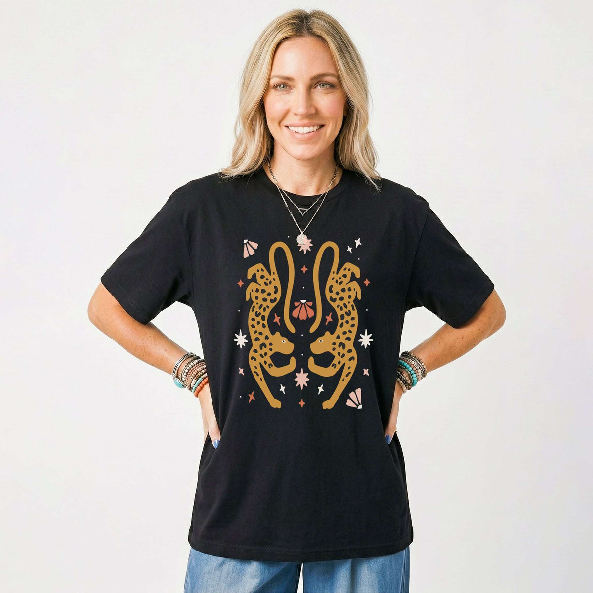 Boho Cheetah Classic T-Shirt