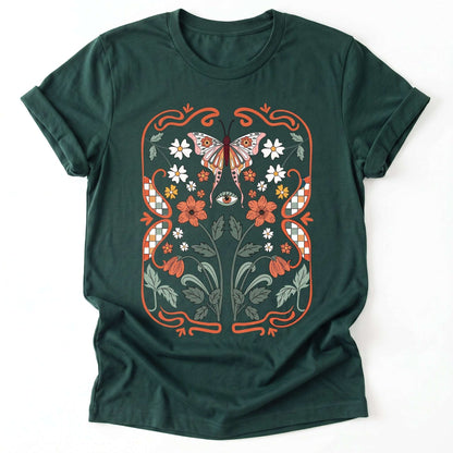 Floral Nouveau Classic T-Shirt