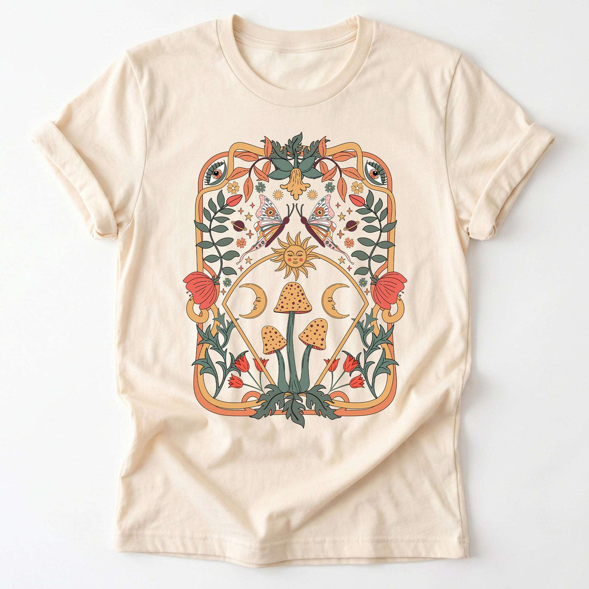 Art Nouveau Mushroom Classic T-Shirt