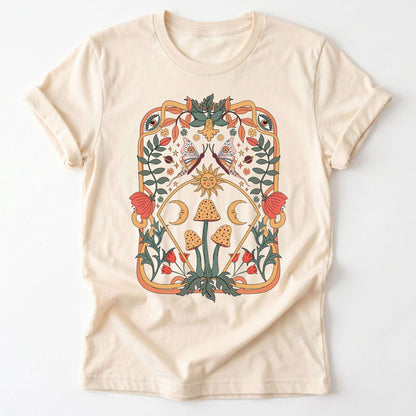 Art Nouveau Mushroom Classic T-Shirt
