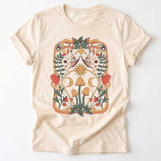 Art Nouveau Mushroom Classic T-Shirt