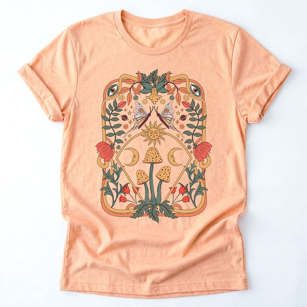 Art Nouveau Mushroom Classic T-Shirt