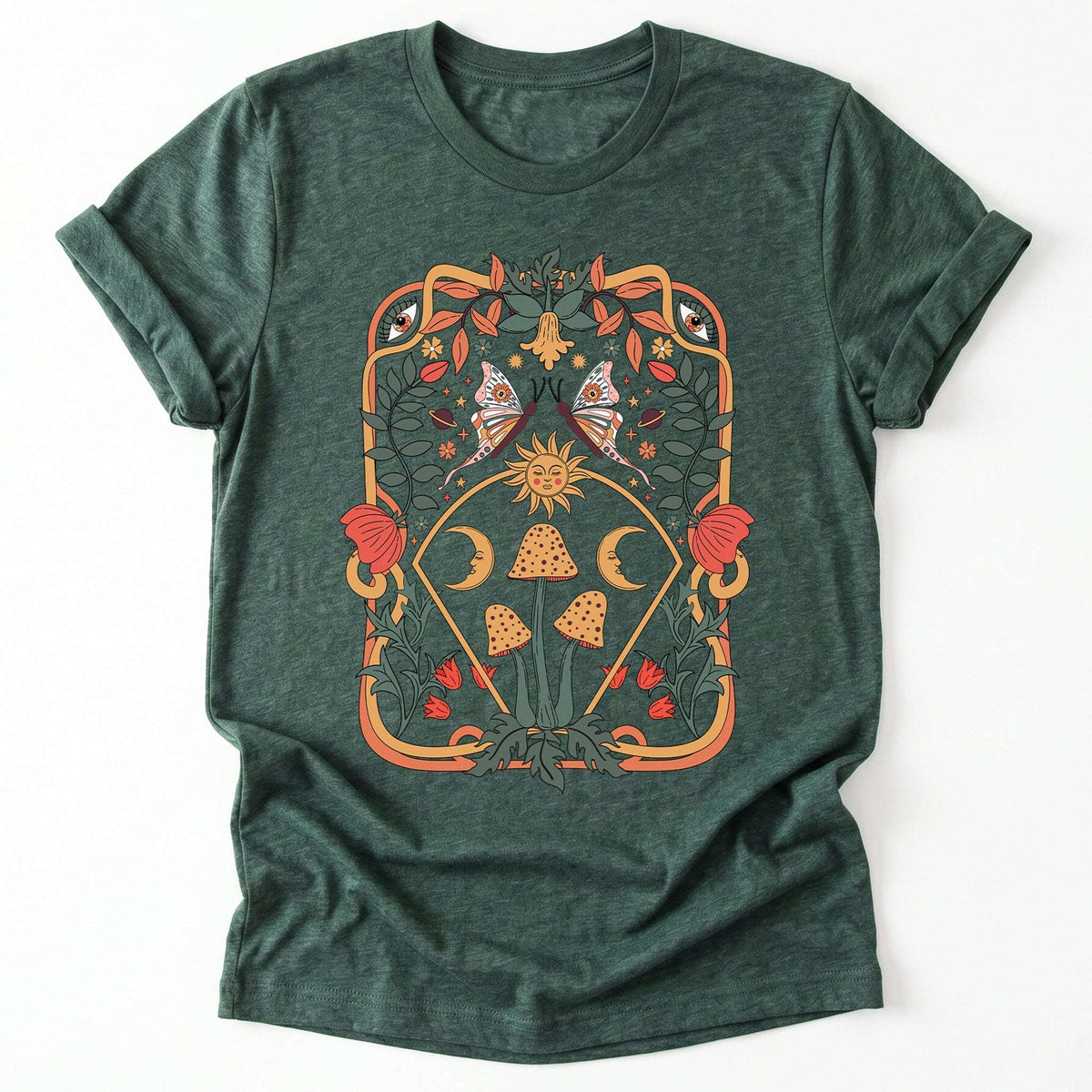 Art Nouveau Mushroom Classic T-Shirt