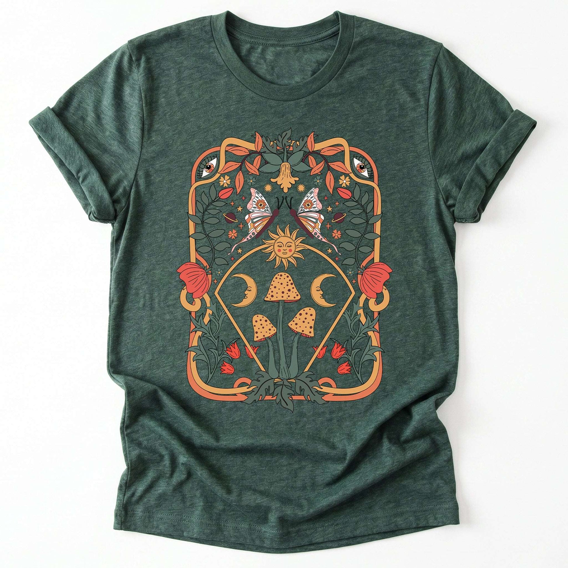 Art Nouveau Mushroom Classic T-Shirt