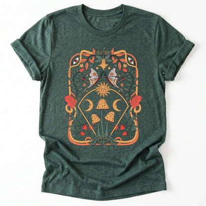 Art Nouveau Mushroom Classic T-Shirt