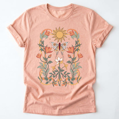 Sunlit Blooms Classic T-Shirt