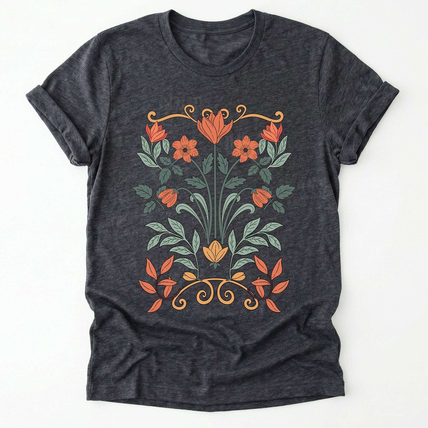 Floral Art Nouveau Classic T-Shirt