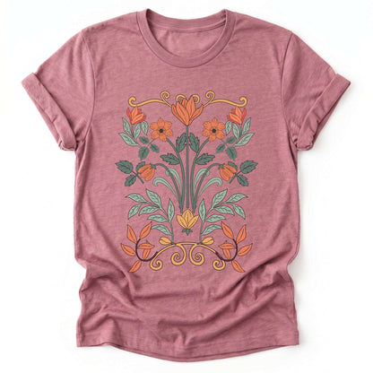 Floral Art Nouveau Classic T-Shirt