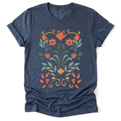 Floral Art Nouveau Classic T-Shirt