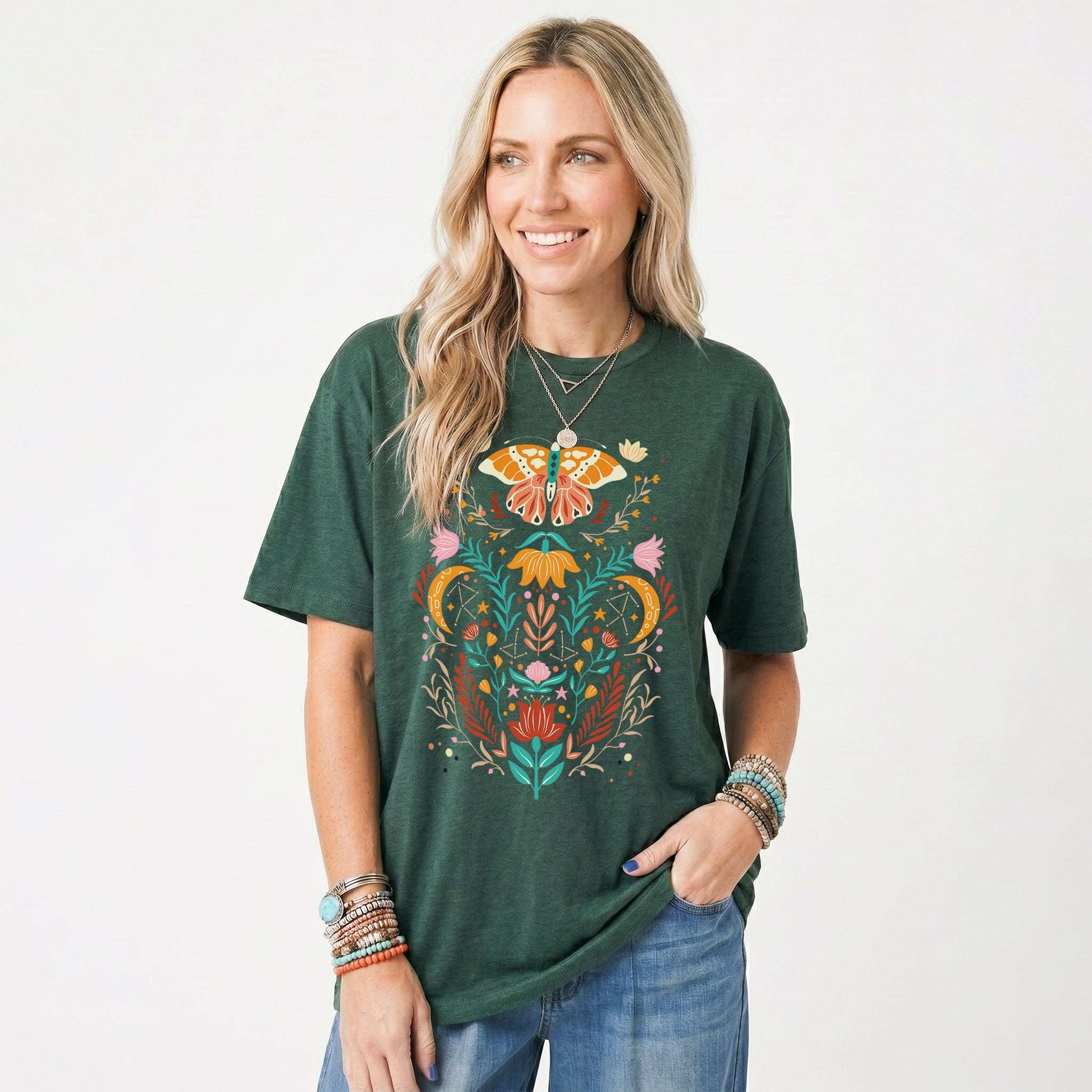 Boho Butterfly Classic T-Shirt
