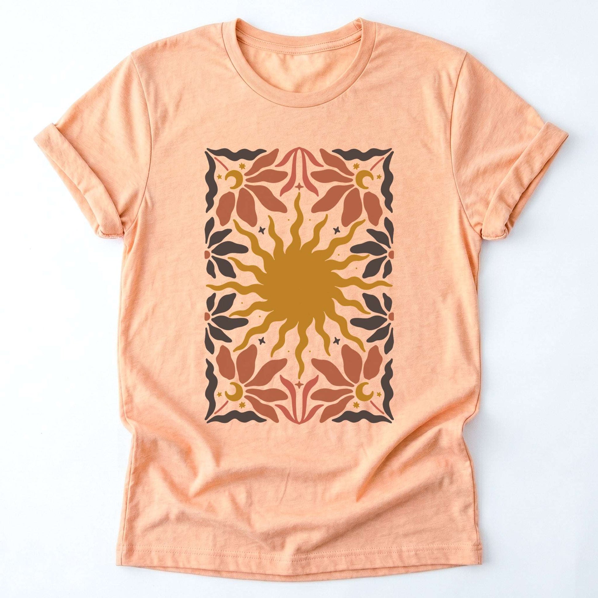 Boho Mystic Wildflower Classic T-Shirt