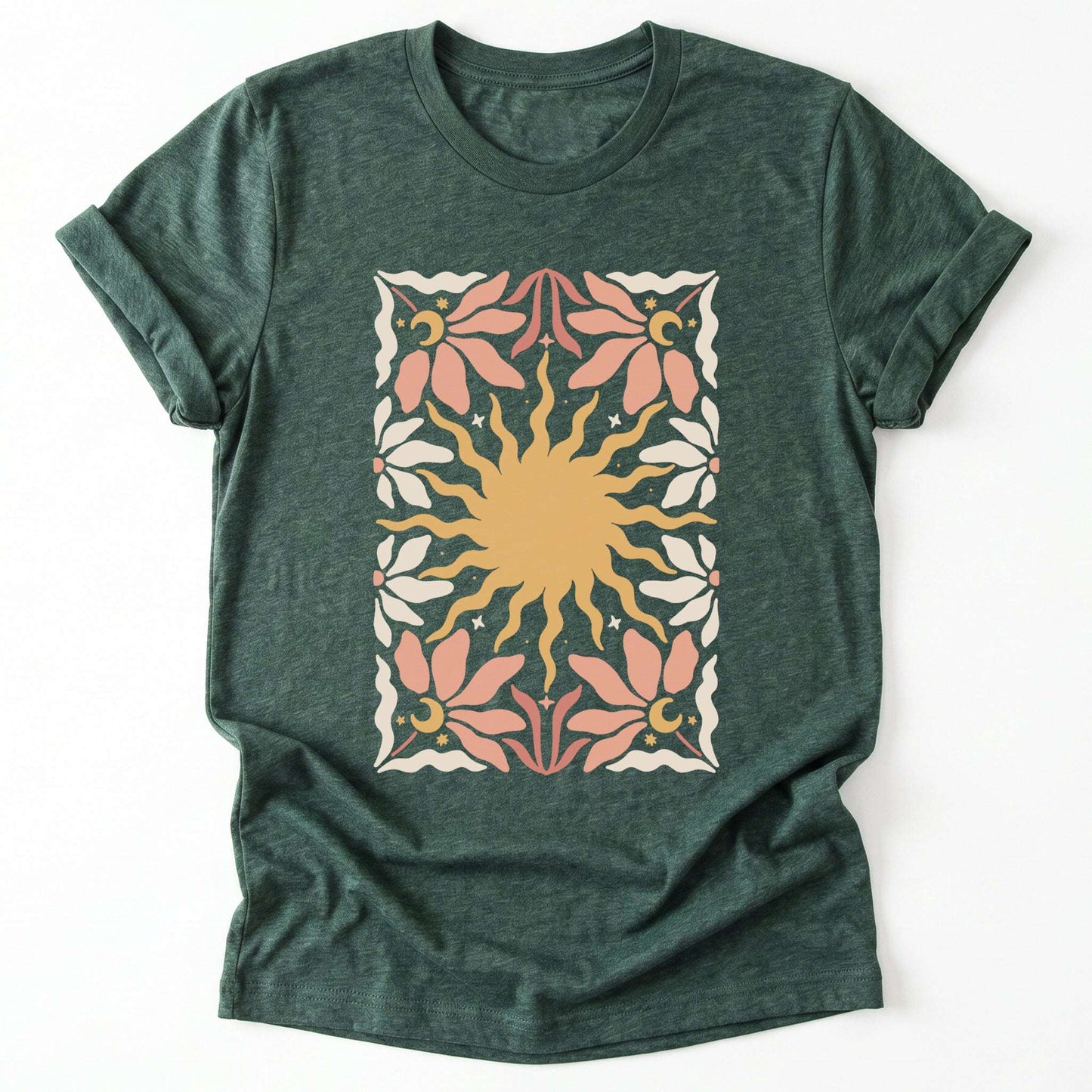 Boho Mystic Wildflower Classic T-Shirt