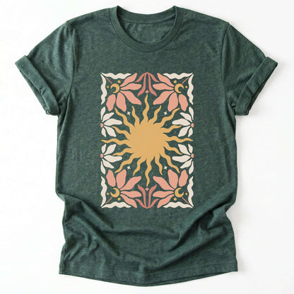 Boho Mystic Wildflower Classic T-Shirt