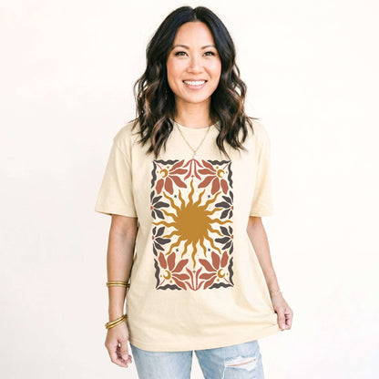 Boho Mystic Wildflower Classic T-Shirt
