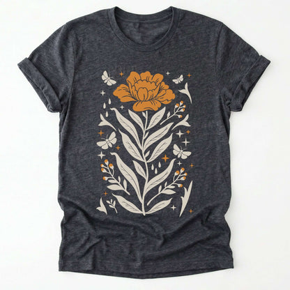 Boho Mystical Wildflowers Classic T-Shirt