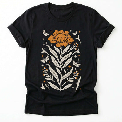 Boho Mystical Wildflowers Classic T-Shirt