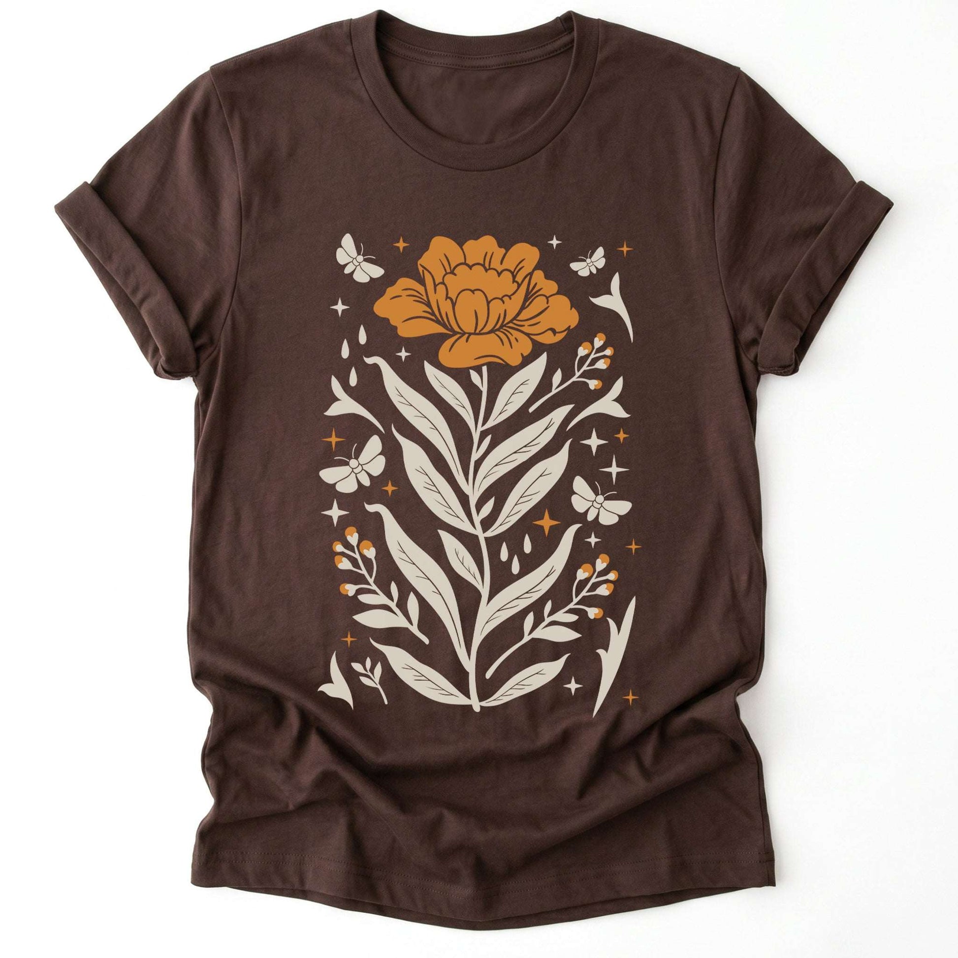 Boho Mystical Wildflowers Classic T-Shirt