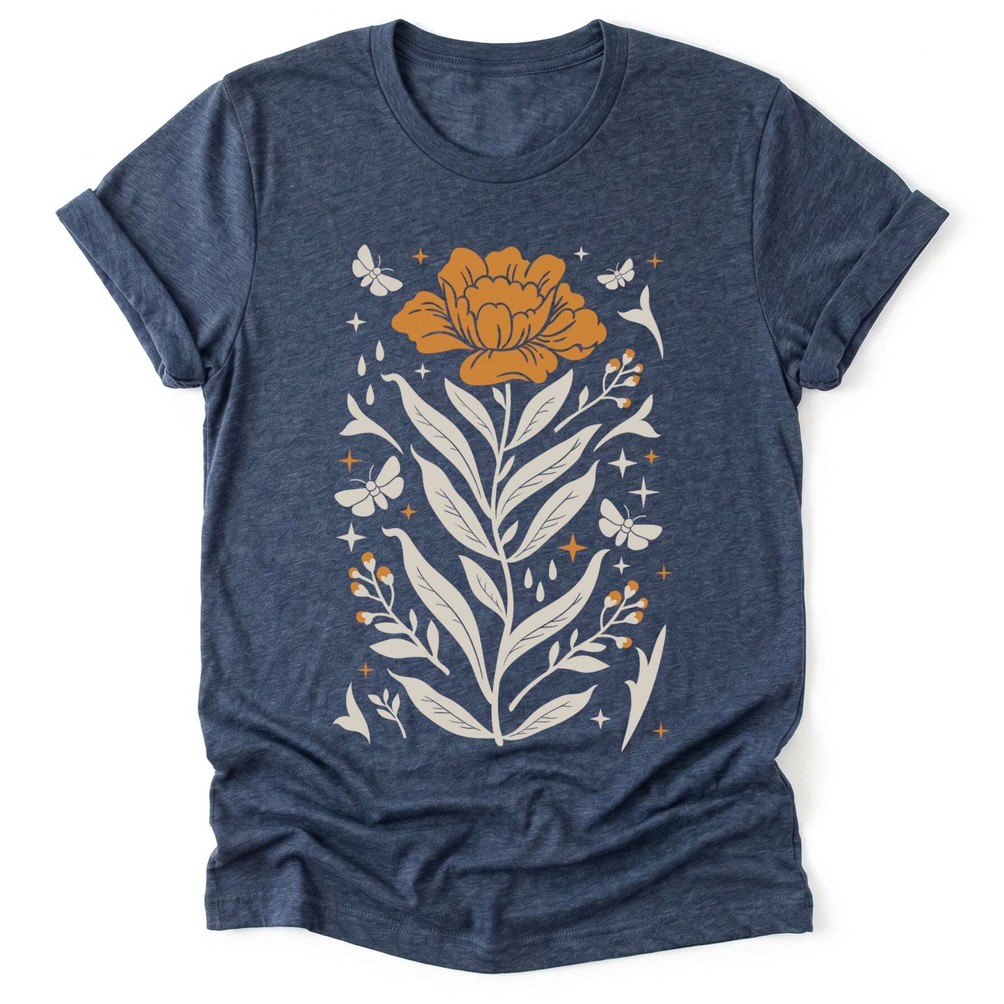 Boho Mystical Wildflowers Classic T-Shirt