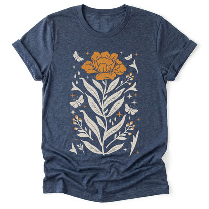 Boho Mystical Wildflowers Classic T-Shirt