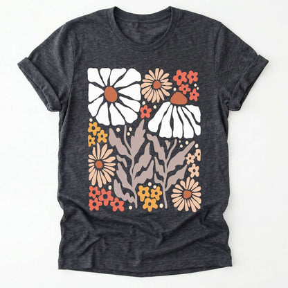 Abstract Boho Bloom Classic T-Shirt