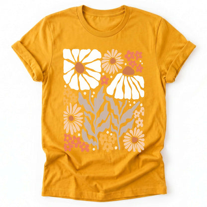 Abstract Boho Bloom Classic T-Shirt