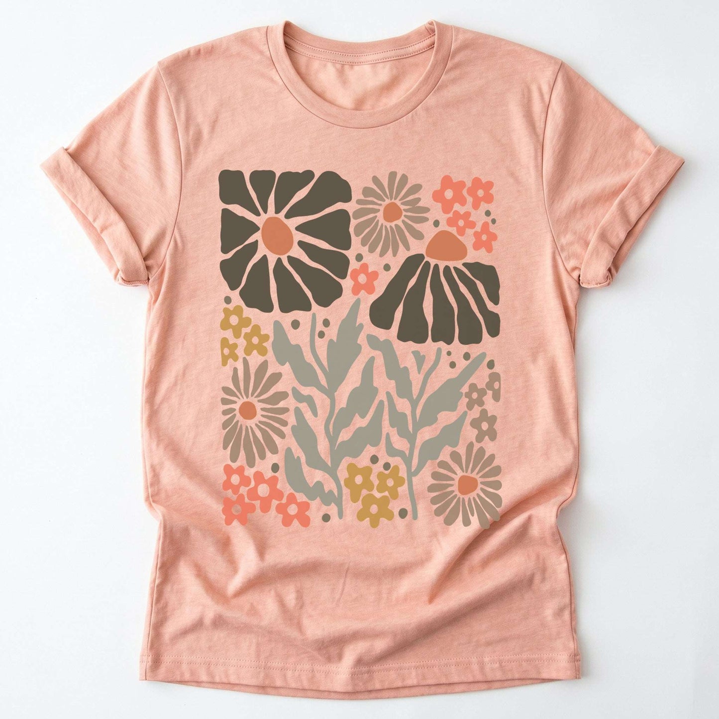 Abstract Boho Bloom Classic T-Shirt