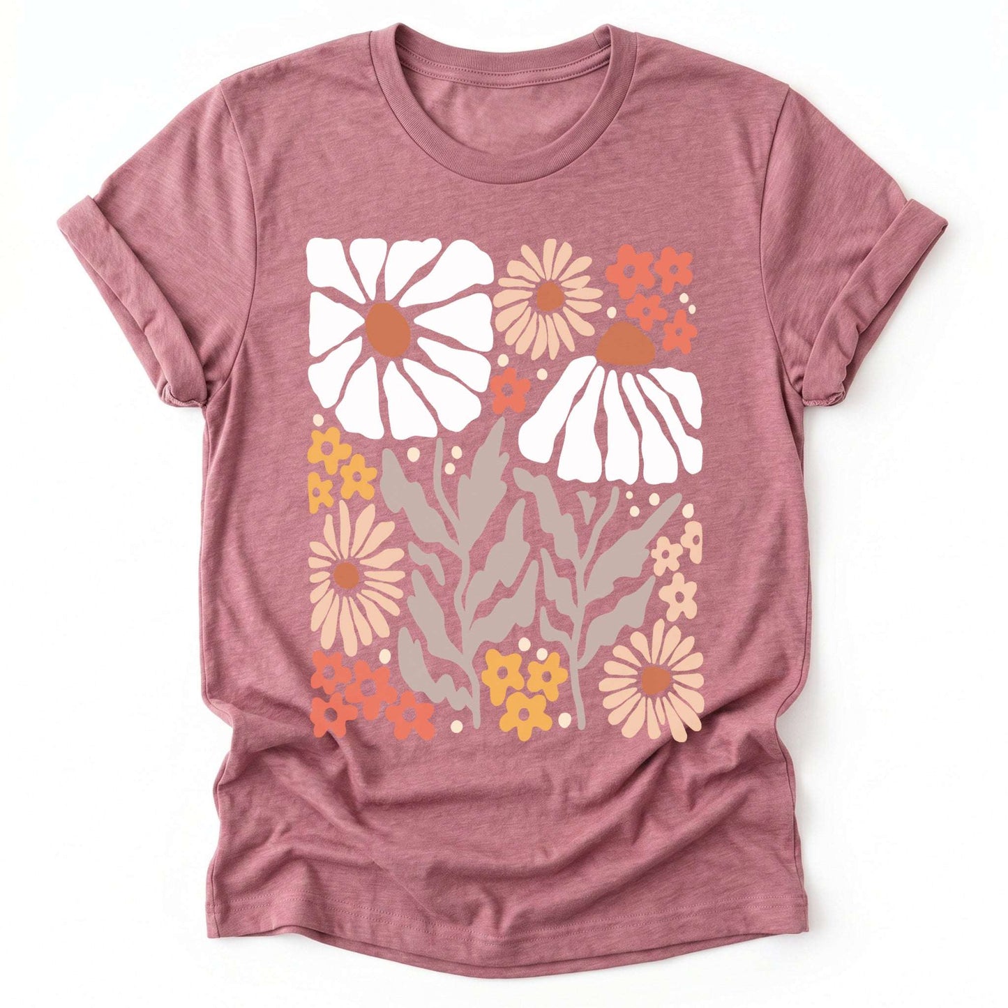 Abstract Boho Bloom Classic T-Shirt