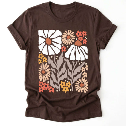 Abstract Boho Bloom Classic T-Shirt