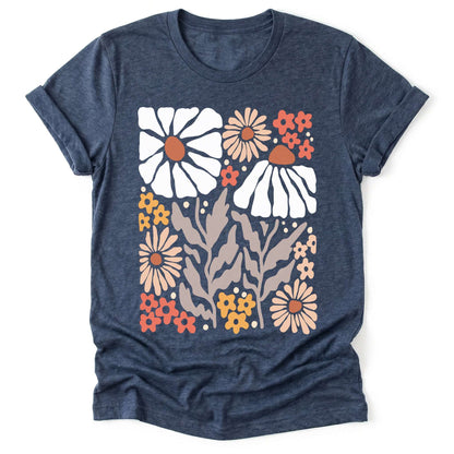 Abstract Boho Bloom Classic T-Shirt