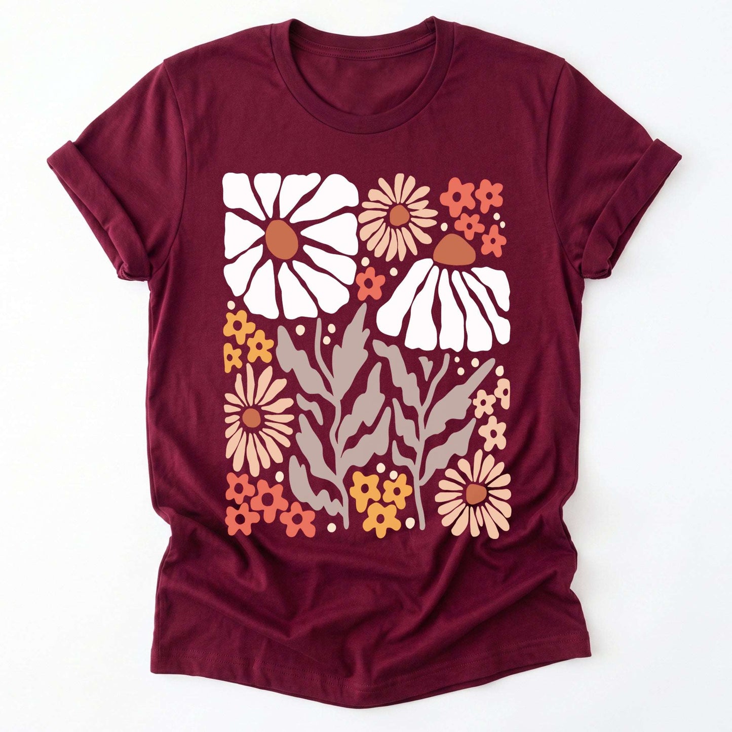 Abstract Boho Bloom Classic T-Shirt