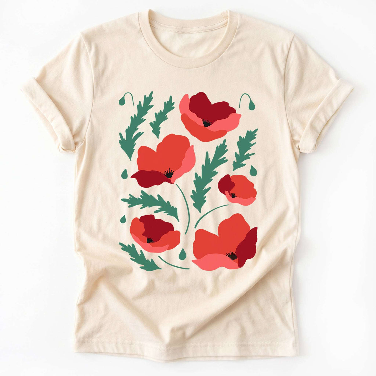 Poppies Flowers Classic T-Shirt