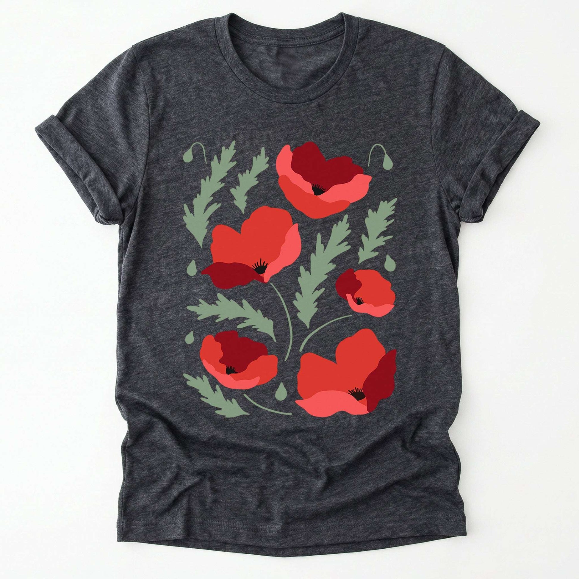 Poppies Flowers Classic T-Shirt