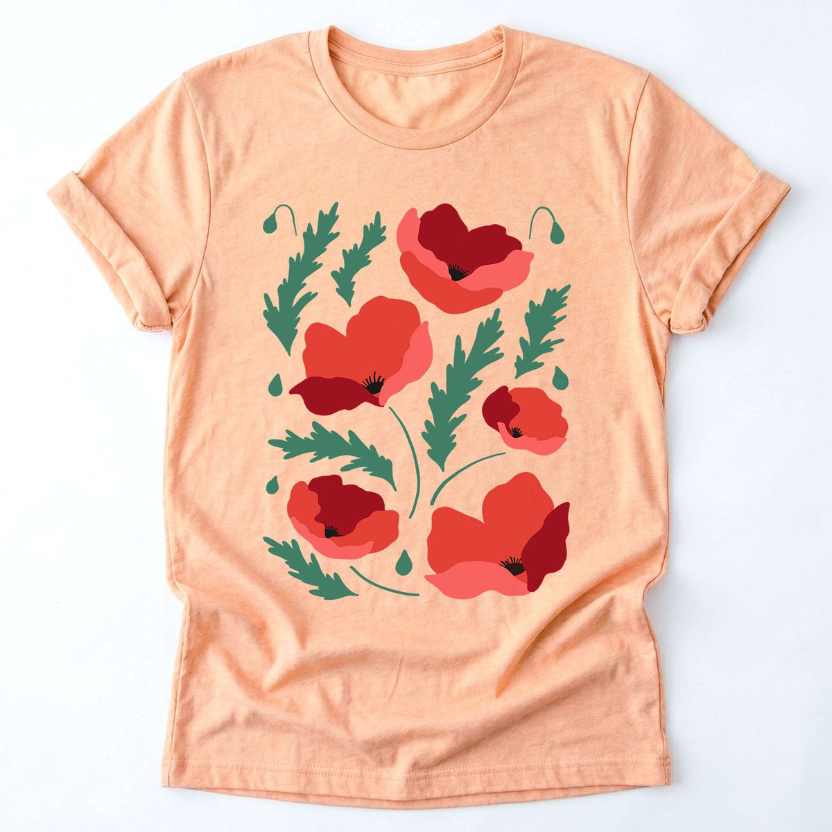 Poppies Flowers Classic T-Shirt