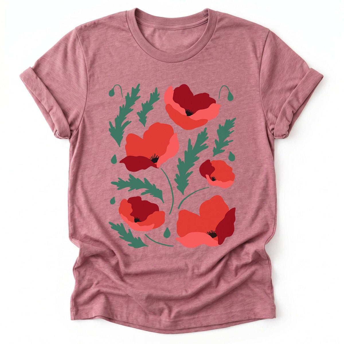 Poppies Flowers Classic T-Shirt