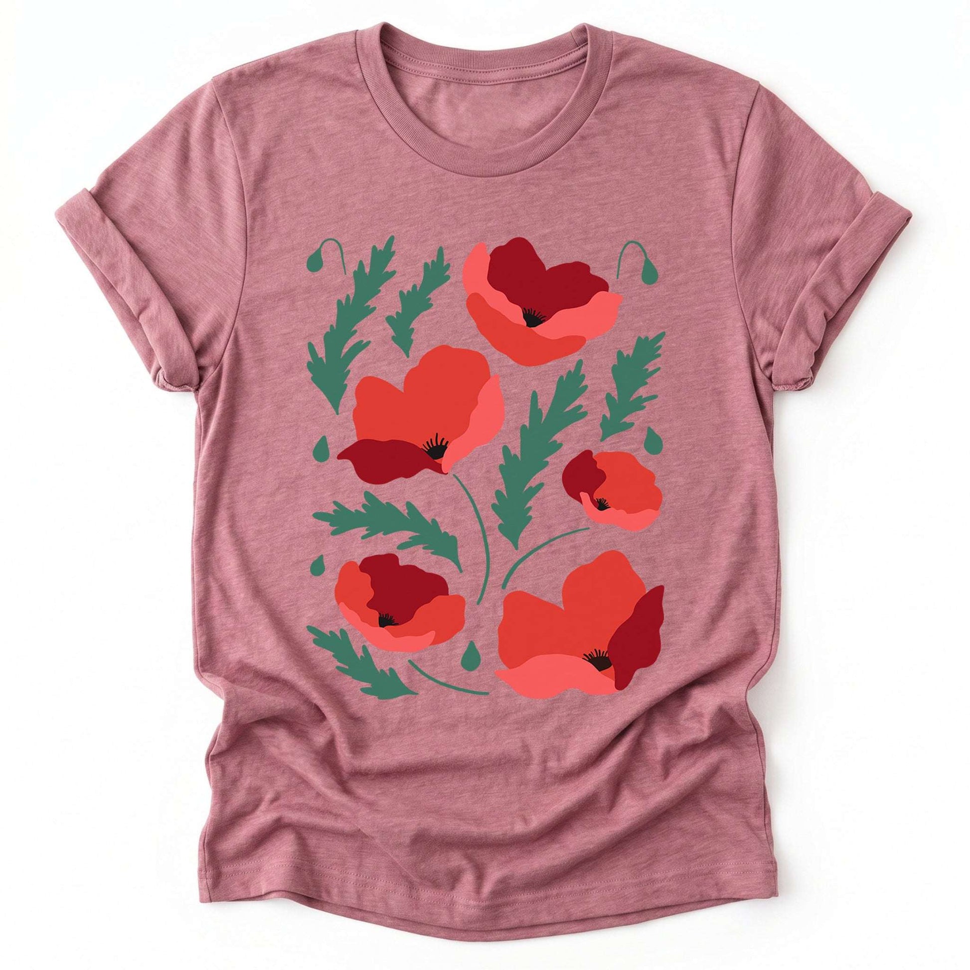 Poppies Flowers Classic T-Shirt