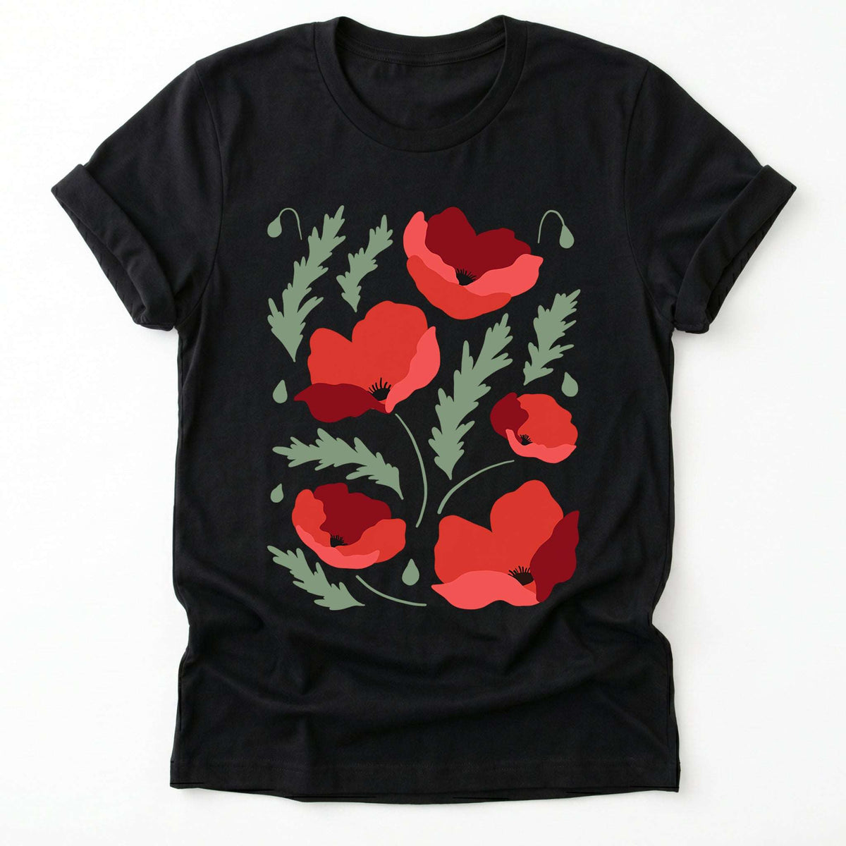 Poppies Flowers Classic T-Shirt