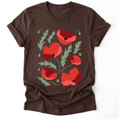 Poppies Flowers Classic T-Shirt