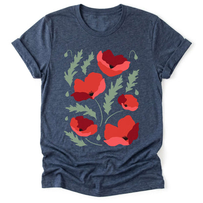 Poppies Flowers Classic T-Shirt