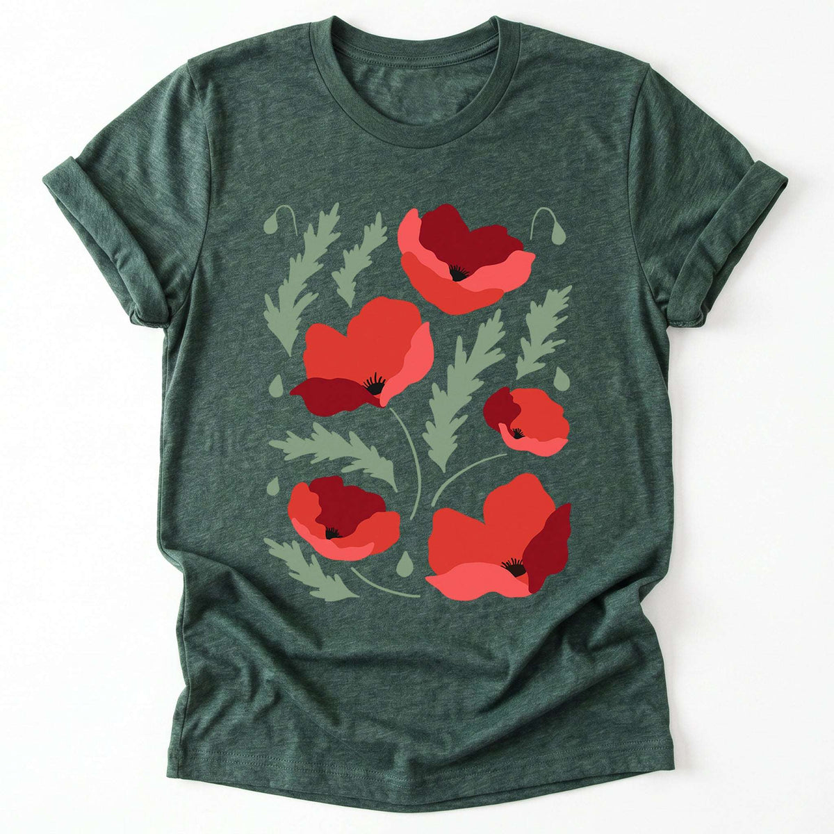 Poppies Flowers Classic T-Shirt