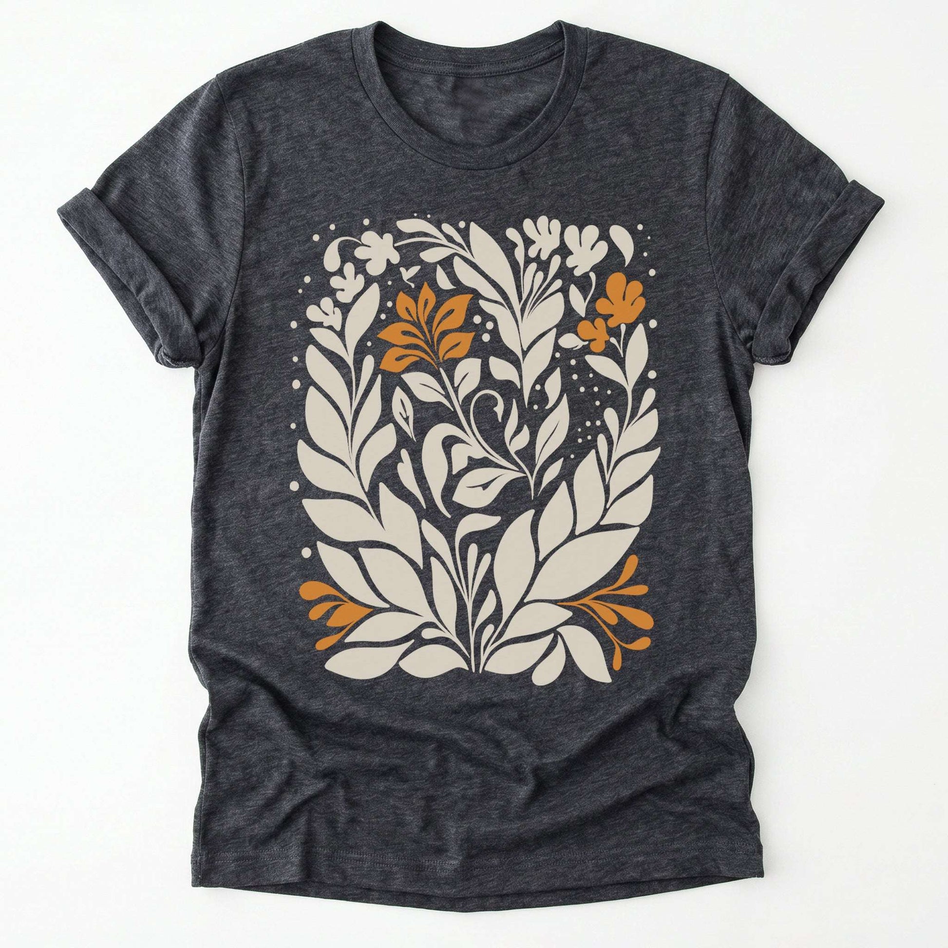 Boho Folk Floral Classic T-Shirt
