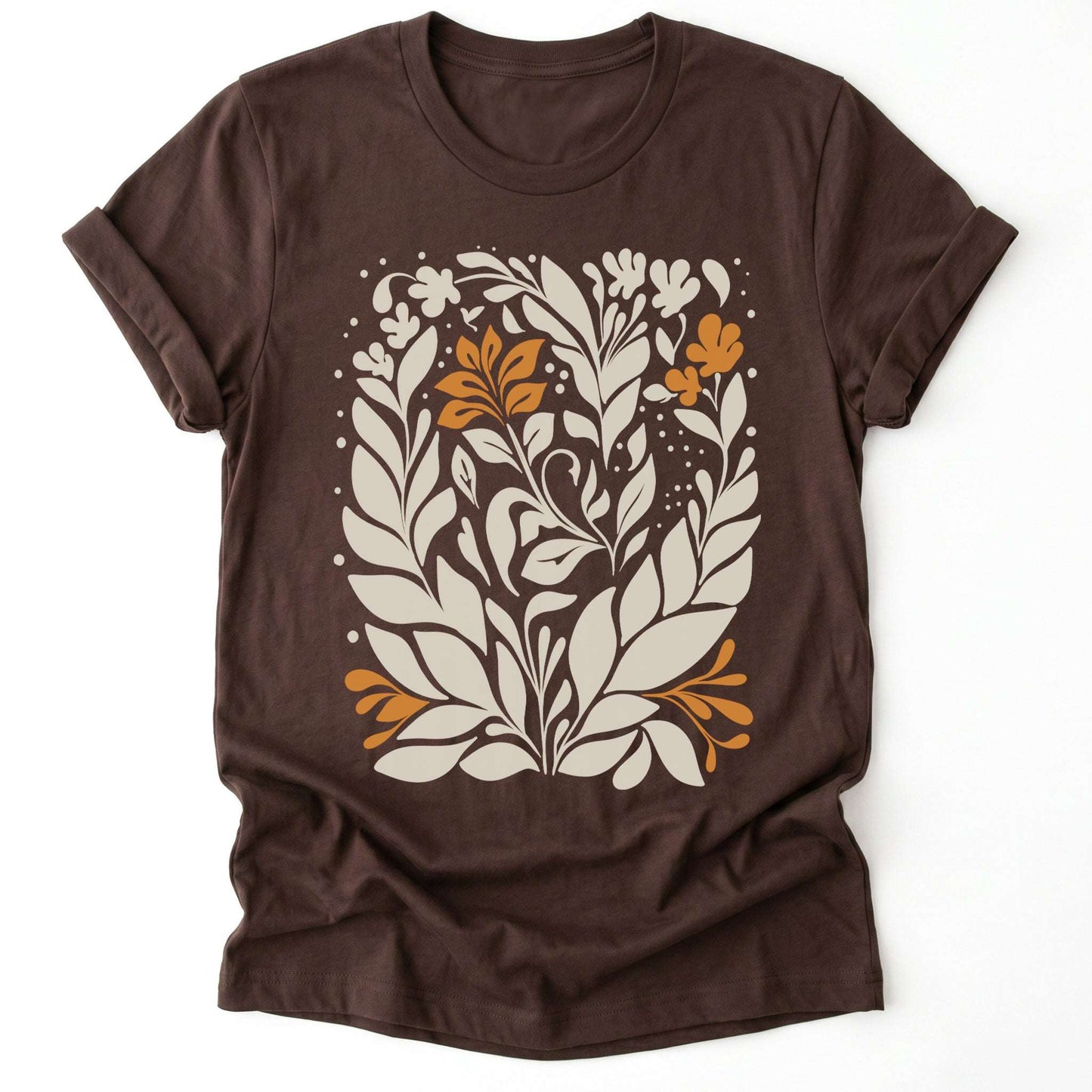 Boho Folk Floral Classic T-Shirt