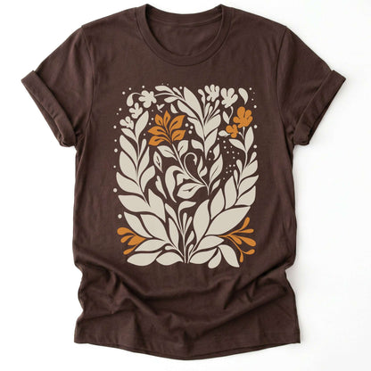 Boho Folk Floral Classic T-Shirt