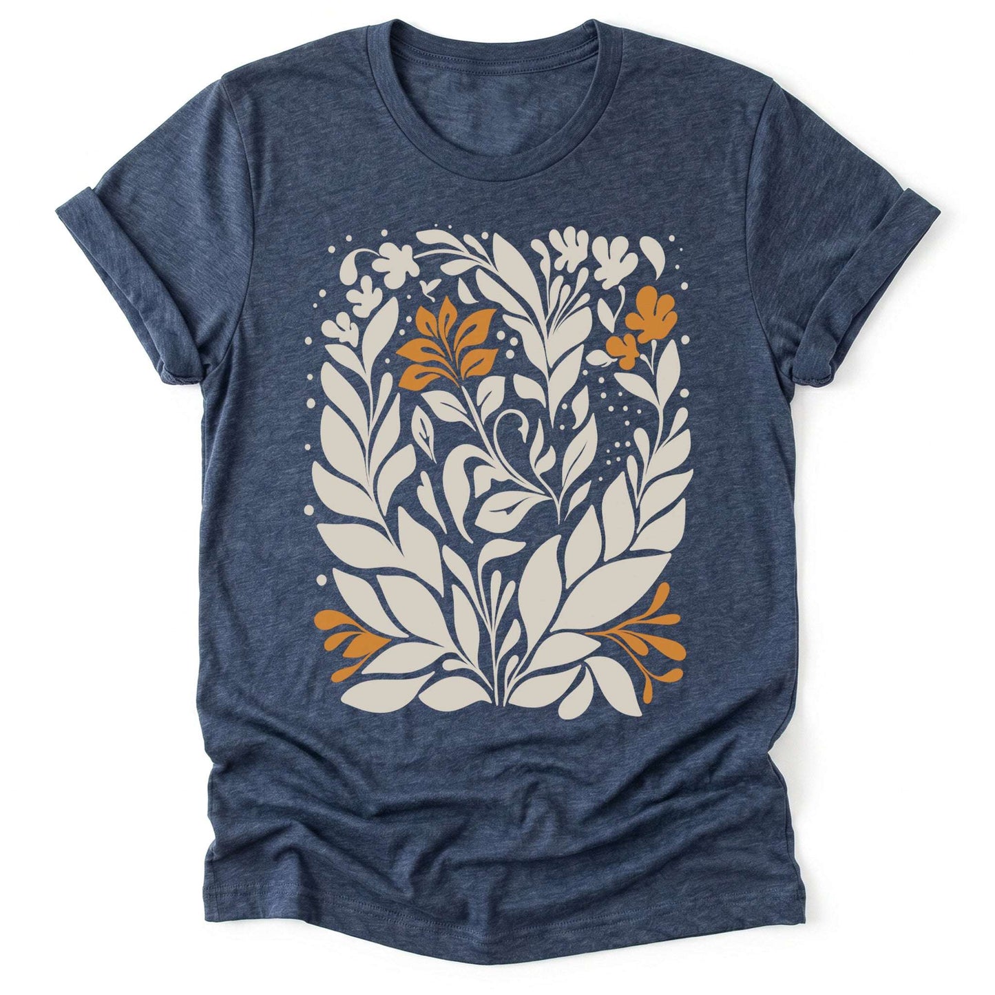 Boho Folk Floral Classic T-Shirt