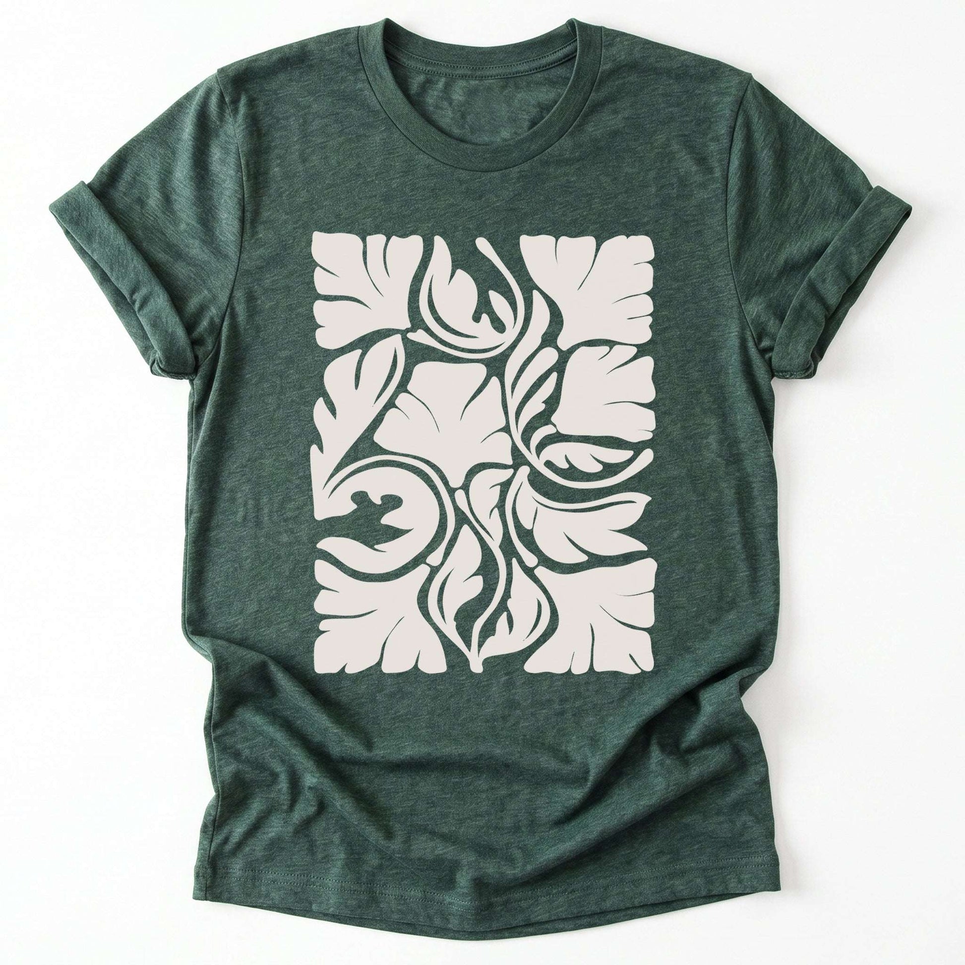 Abstract Flowers Classic T-Shirt